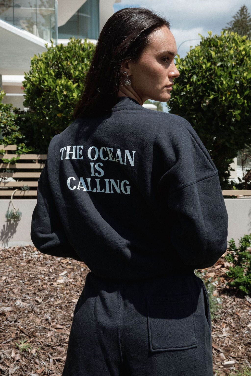 SWEAT OCEAN IS CALLING - BLEU MARINE Arvo Label 