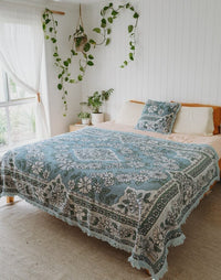 The Daisy Blue Rug Maryne Clothing 