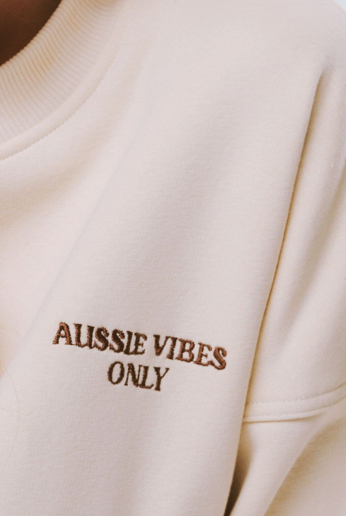 SWEAT AUSSIE OAT-MILK Maryne Clothing 