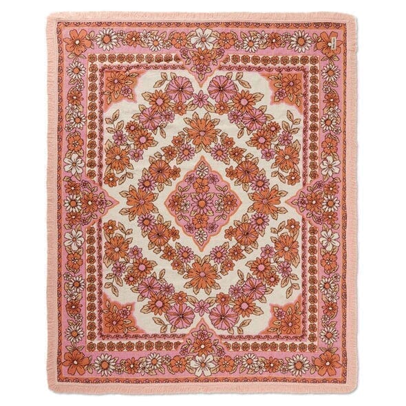 The Daisy Pink Rug Maryne Clothing 